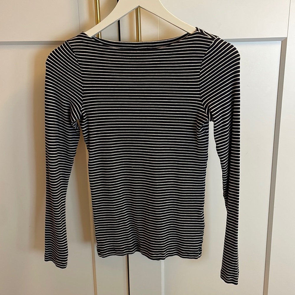 Club Monaco Striped Top Size XS